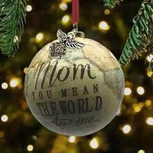 1pc Memorial Angel In Heaven Plastic Hanging Ornament With Feathers, In-Loving-Memory Decoration - commemorative ball - View 38