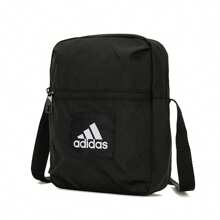 Adidas ESS ORGANIZER Casual Sports Shoulder Bag, Unisex Crossbody Bag, Black