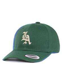 1 bucată șapcă de baseball brodată Los Angeles LA, se potrivește la jocuri de baseball, baschet, se potrivește toamna, stil sportiv, ținută anilor 90, culori strălucitoare, pălărie ocazională cu protecție solară reglabilă, potrivită pentru călătoriile de primăvară și toamnă, petreceri pe plajă