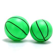 6 INCH PVC Mini Basketball For Indoor Basketball Mini Hoops, Soft 6" Rubber Small Repacement Basketball For Over Door Basketball Hoop Sets, Little Basketballs (1 Pc ) - Multicolor - View 1