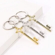 1pc Attack On Titan Cartoon Anime Peripherals, Fashionable And Stylish Attack On Titan Eren Jaeger Creative DIY Bracelet, Keychain, Suitable For Daily Wear - Cartoon Animation - View 4