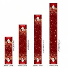 Santa Claus Table Runner, Christmas Party Dining Table Cloth Decoration, Christmas Gift
