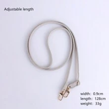 1 Piece Of Mobile Phone Lanyard Can Be Slung Diagonally And Adjusted With A Long Neck Strap That Does Not Tighten The Neck. Fashionable Women's Lanyard With PU Leather Material Neck Strap Chain Compatible With IPhone, Phone Cases, And Universal Accessories Gifts For Mother, Family, Friends, Birthday, Holiday Phone Charm, Phone Chain