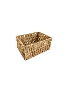 Cestino intrecciato da cucina, cestino intrecciato in corda di carta non foderato, adatto per soggiorno, camera da letto, contenitore giocattoli per bambini, cestino da tavolo, cucina, accessori da cucina, utensili da cucina, organizer da cucina, organizer per il trucco, articoli da matrimonio, decorazioni floreali, accessori per la casa, tavolo, decorazioni per la casa, organizzazione e stoccaggio per la casa, decorazione per la stanza, decorazione camera da letto, cestini intrecciati boho geometrici, portavasi in legno e rattan, supporti per piante naturali misti in corda per spazi esterni con atmosfera costiera