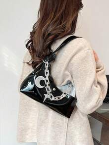 Túi thiết kế nguyên bản Y2K thời trang và sành điệu dành cho phụ nữ năm 2024 Quà tặng sinh nhật mới, Nách, Quà tặng tiệc mua sắm - Nhiều màu - Xem 2