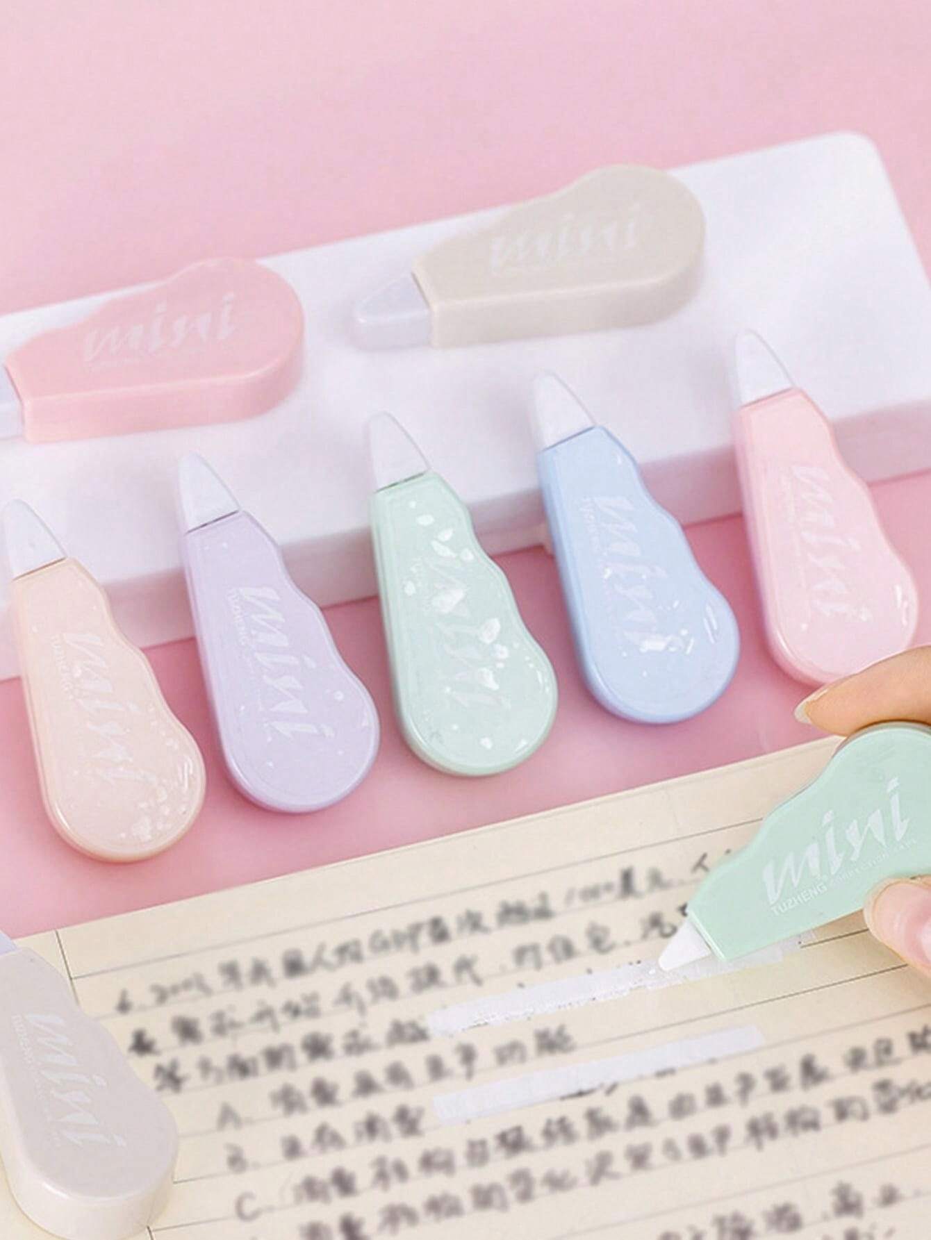 2PCS/4PCS/6PCS Office Creative 24 M Macaron Color Correction Tape
