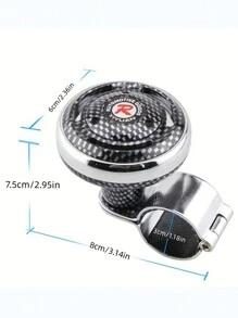 1pc Car Steering Wheel Knob Spinner, 360° Rotation Car Steering Wheel Assist Ball, Increase Steering Force And Driving Enjoyment, Suitable For All Vehicle Models