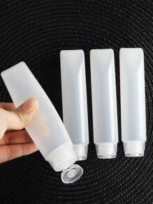 30ml/50ml Portable Travel Bottles Silicone Leakproof Travel Bottle Set Portable Refillable Squeeze Containers For Shampoo Lotion Toiletries Travel Bottle Set Travel Bottle Set With Portable Storage Bag Travel Size Toiletry Container Set Soft Squeeze Tube Empty Accessories For Shampoo Lotion Conditioner Travel Bottles Travel Essentials Travel Accessories Vacation Summer Holiday Back To School - Clear - View 9