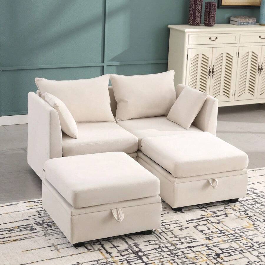 Modular Couches And Sofas Sectional With Storage Sectional Sofa U