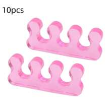 2/6/10个装硅胶趾套，用于涂抹指甲油，柔软手指趾套，软凝胶趾套，美甲工具，美甲用品，美甲工具，美甲艺术工具，返校季，美甲，美甲工具，美甲贴片工具