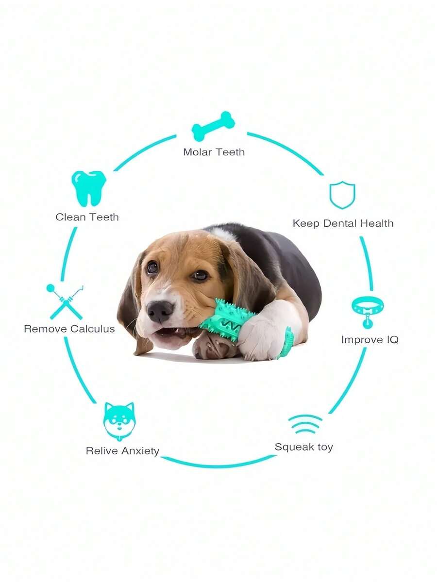 2pcs Pet Chew Toys, Large Size Dog Chew Toy For Teeth Cleaning, Dog