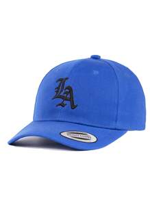 1 bucată șapcă de baseball brodată Los Angeles LA, se potrivește la jocuri de baseball, baschet, se potrivește toamna, stil sportiv, ținută anilor 90, culori strălucitoare, pălărie ocazională cu protecție solară reglabilă, potrivită pentru călătoriile de primăvară și toamnă, petreceri pe plajă