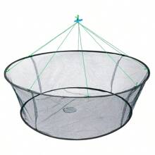 80cm Collapsible Drop Fishing Net, Cast Net For Shrimp, Fish, Eel Trap And Bait, Crab Net - Green - View 1
