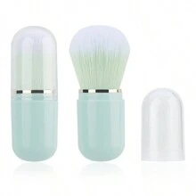 1 chiếc cọ trang điểm mini cầm tay có thể thu vào, cọ trang điểm má hồng dạng bột - Nhiều màu - Xem 11