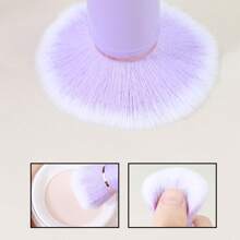 1 chiếc cọ trang điểm mini cầm tay có thể thu vào, cọ trang điểm má hồng dạng bột - Nhiều màu - Xem 8