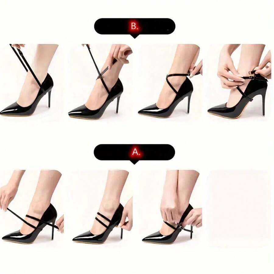 Shoelace Keeper, AntiDrop High Heel Shoelace Buckle, Shoe Lace Holder