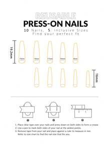 10 szt. luksusowych, ręcznie robionych, 3D, zdobionych złotą folią, krótkich, trapezowych, błyszczących, sztucznych paznokci, zestaw do zdobienia paznokci na święta i do codziennego użytku, zawiera pilnik do paznokci, obcinacz do paznokci, żelowe podkładki, dociskane paznokcie, artykuły do paznokci, paznokcie