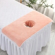 40*80cm Beauty SPA Massage Table Planking Face Towel With Hole Beauty Salon Towelling Bed Cover Bed Bandana