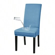 1 szt./4 szt./6 szt. 6 szt. pokrowców na krzesła do jadalni, bardzo elastyczny zdejmowany zmywalny pokrowiec na krzesło na przyjęcie domowe, hotel, wesele, jednolity kolor szczotkowany i bardzo elastyczny pokrowiec na krzesło, zestaw 6 pokrowców na krzesła do jadalni, elastyczny jednolity kolor pokrowców na krzesła Parsons Spandex zdejmowany zmywalny pokrowiec na krzesło kuchenne
