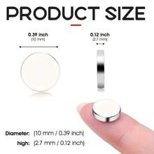 30 Pcs Super Strong Neodymium Disc Magnets, Small Magnets Heavy Duty, Mini Round Rare Earth Magnets. Best Gifts Birthday