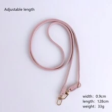 1 Piece Of Mobile Phone Lanyard Can Be Slung Diagonally And Adjusted With A Long Neck Strap That Does Not Tighten The Neck. Fashionable Women's Lanyard With PU Leather Material Neck Strap Chain Compatible With IPhone, Phone Cases, And Universal Accessories Gifts For Mother, Family, Friends, Birthday, Holiday Phone Charm, Phone Chain