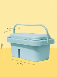 顔料刷清潔桶顔料刷支架和收納盒帶調色板特別工具套裝 - 灰色 - 查看 16