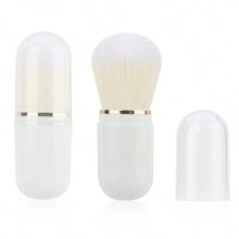 1 chiếc cọ trang điểm mini cầm tay có thể thu vào, cọ trang điểm má hồng dạng bột - Nhiều màu - Xem 12