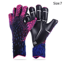 足球守门员手套 强力抓握，高性能守门员手套，透气足球守门员手套，适合青少年和成人 - 彩色 - 查看 18