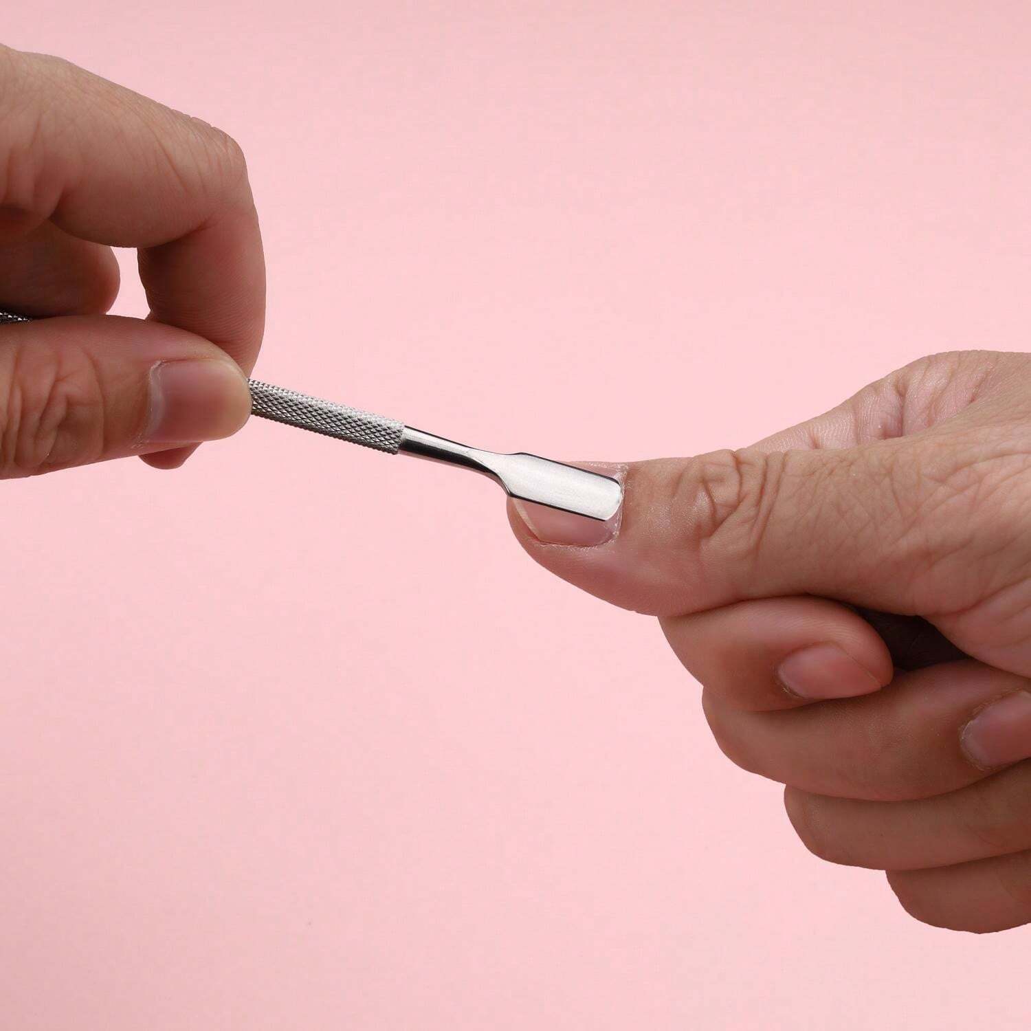 Stainless Steel Manicure Tool Set Cuticle Nipper, Corn Remover, File