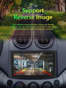Radio de coche de 9 pulgadas 1 DIN con CarPlay Android WiFi para coche GPS Bluetooth reproductor Multimedia de Audio y vídeo Universal - Negro - Ver 5