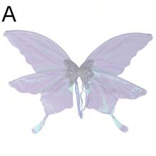 1 件彩色梦幻蝴蝶翅膀服装道具，适合表演、派对或化妆舞会 - 彩色 - 查看 18