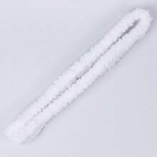 1pc/1m Extra Long & Thick Chenille Pipe Cleaner, Coral Fleece Curly Wire Twist Stem Crafts For Handmade Dog Gift, DIY Craft Supplies
