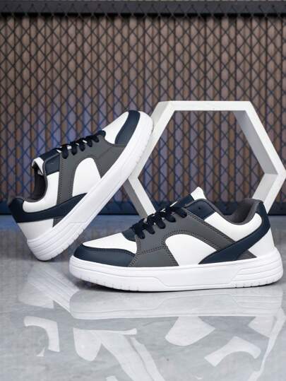 Men's New Breathable Odor-Resistant Comfortable White Sneakers, Street Fashion Comfortable Shock-Absorbing Casual Shoes, Suitable For Outdoor Work, Fashionable Leisure Sports Shoes For All Seasons, Suitable For Teen Summer Casual Or Outdoor Athletic Or Vacation Travel Or Graduation Gifts Or Birthday Dress Accessories