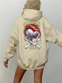 Skull Skate Rock Streetwear Punk With Rome Cang 0228 VEST NERD Sweatshirt