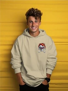 Skull Skate Rock Streetwear Punk With Rome Cang 0228 VEST NERD Sweatshirt