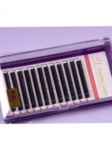 Premium Individual Lashes 0.03 0.05 0.07 Mega Volume Eye Lashes Extension Cashmere Velvet Fluffy D Curl 8-18mm Mixed Natural Look Cluster Lashes Super Soft Matte Black Individual Lashes Tray Volume Classic Synthetic Faux Mink Eyelashes Extensions Professional False Eyelashes Supplies For Lashes Salon