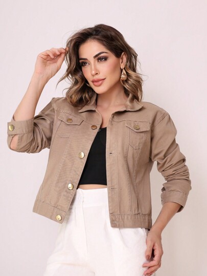 jaqueta Denim moda Feminina Festa junina