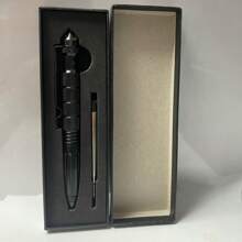 PLUMA ROMPER CRISTAL,PINTA NEGRA,PLUMA DE DEFENSA PERSONAL - Negro - Ver 4