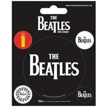 The Beatles Stickers Set - 100% Vinyl - (TA6042) - Black and White - View 1