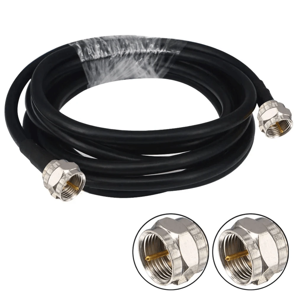 FType Coax Cable 75 Ohm TV Coax Cable For TV Modem Tuner Antenna