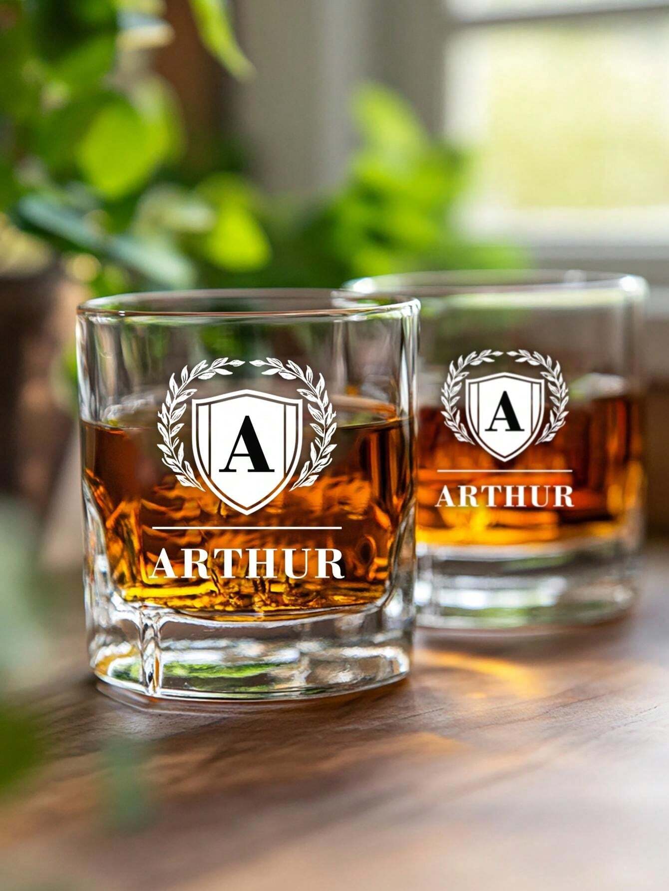 Personalized Whiskey Glasses For Groomsmen Proposal Gift Ideas Custom