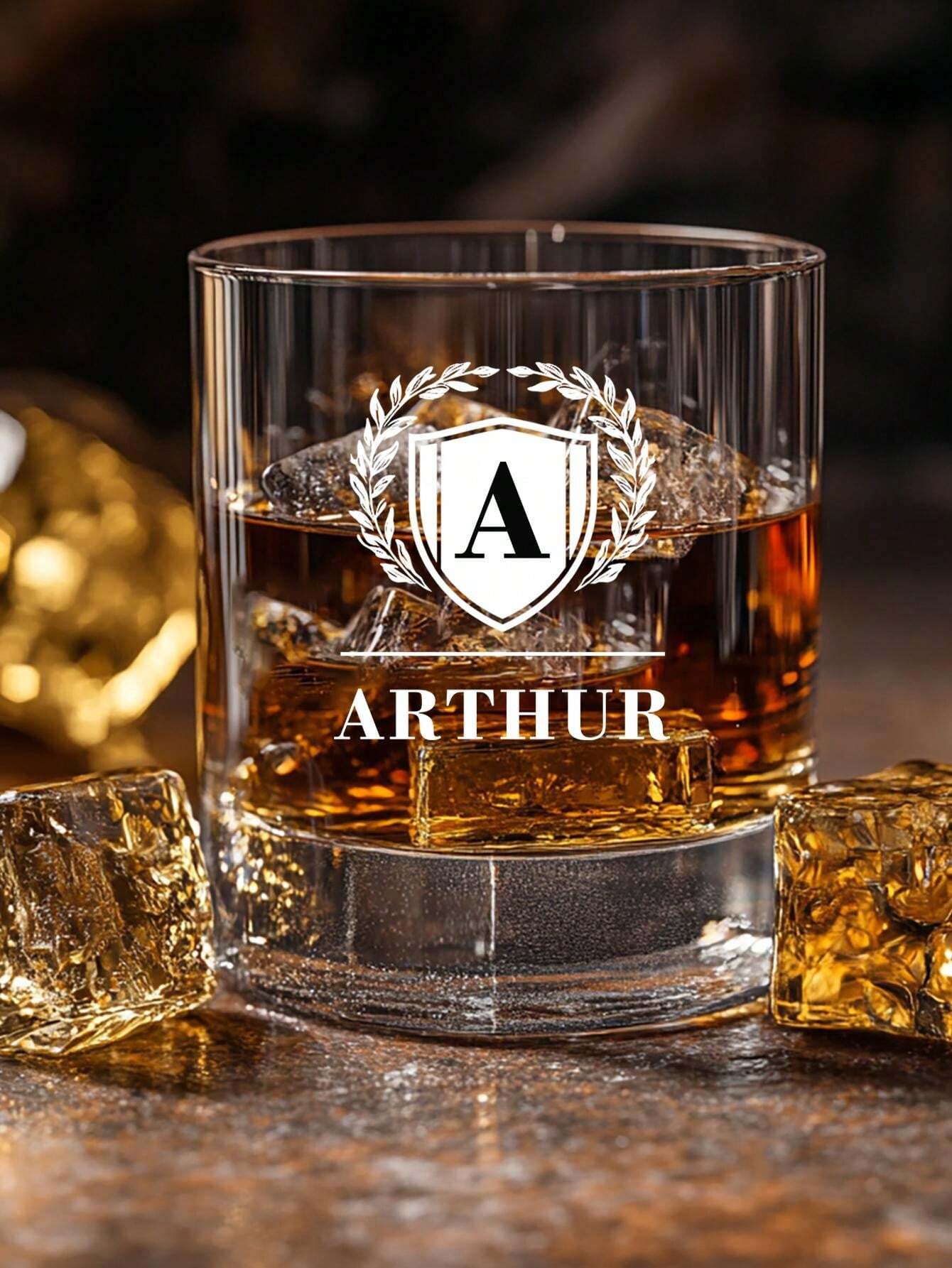 Personalized Whiskey Glasses For Groomsmen Proposal Gift Ideas Custom