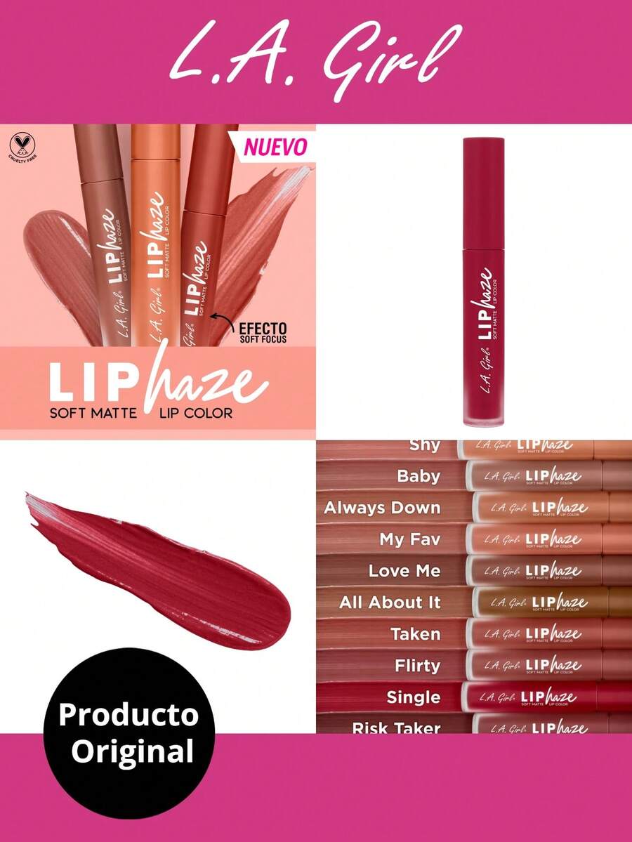 L.A. Girl Matte Lip Gloss - Happy Tears - View 1