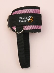 SKANG DUKE 1PC Adjustable Ankle Straps Pedal Type Fitness Leg Exercise Cable Machine Gantry Ankle Cuff - Ankle Brace. - Pink - View 11