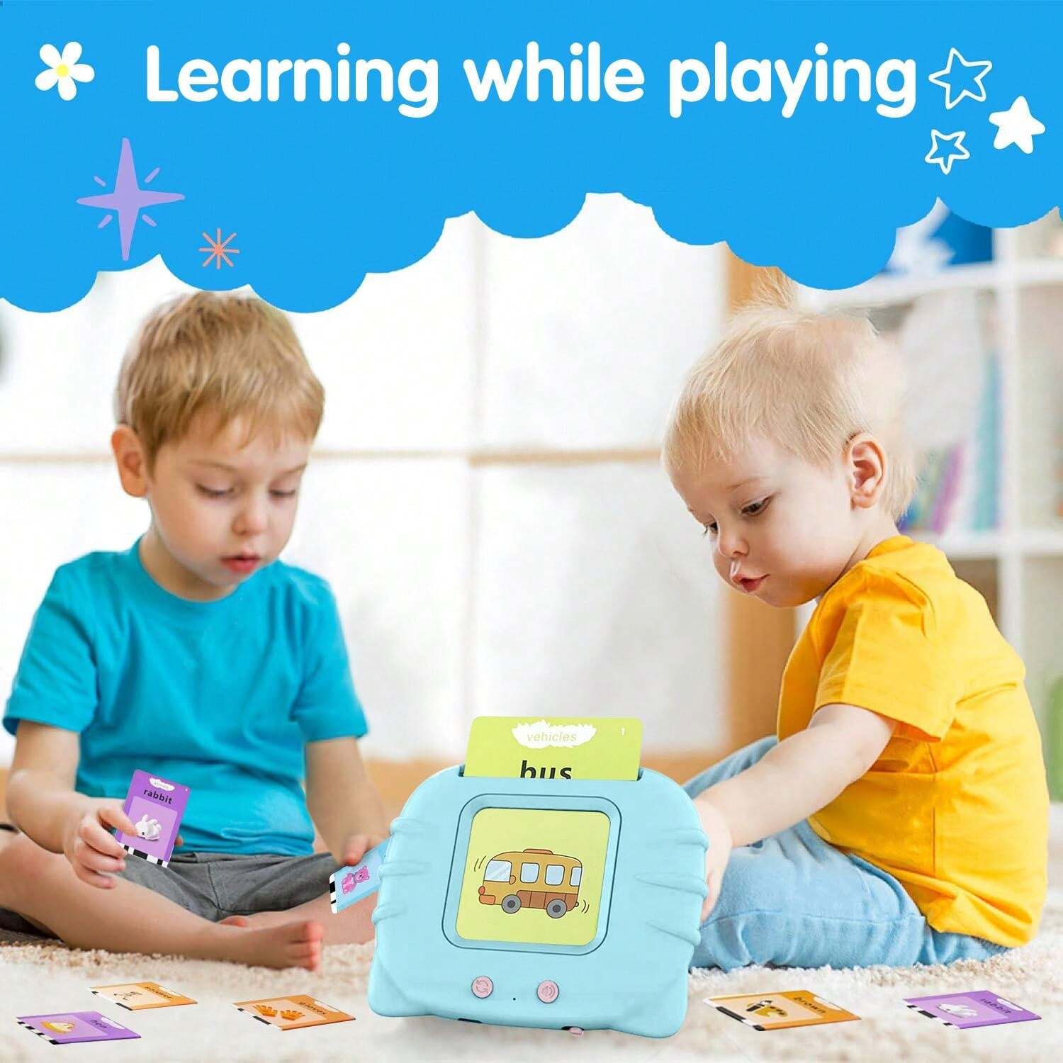 Talking Flash Cards With 200 More Sight Words, Montessori Educational