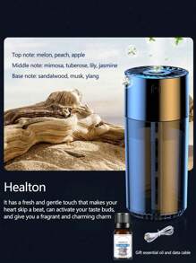 1 máy làm mát không khí ô tô, máy khuếch tán hương thơm tự động, máy lọc không khí, máy khử mùi - màu đen - Xem 13
