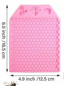 1 件大黄蜂硅胶模具蜂巢蜜蜂硅胶巧克力模具硅胶蜜蜂软糖模具蜂巢硅胶烘焙模具蜜蜂糖果硅胶模具（蜂巢蜜蜂） - TOP推薦 - 查看 11