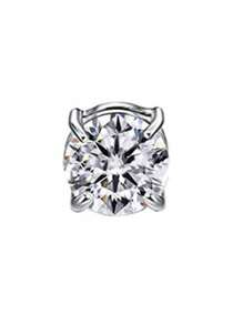 2pcs Men Stainless Steel Round Magnetic Clip-On Earrings, Minimalist Style For Everyday Wear