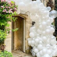12" Clear Latex Balloon, Forest Theme Decorations For Wedding, Birthday, Anniversary, Holiday, Christmas, Indoor Party - Transparent Latex Balloons - View 4