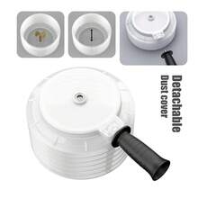 shensen 1 件/1 套电锤钻头集尘器开孔器集尘罩防尘孔锯钻头盖手动工具 - 白色 - 查看 1